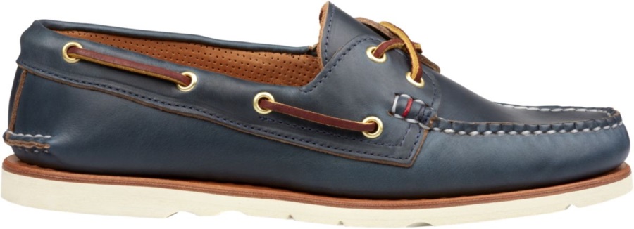 Copa De Oro Hecha A Mano En Maine Náutico Original Auténtico Sperry Azul Marino