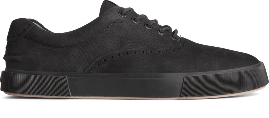 Copa De Oro Striper Plushwave Cvo Nubuck Zapatilla Sperry Negro