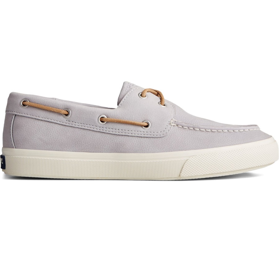Hombre Bahama Plushwave Encaje Zapatos Gris Sperry