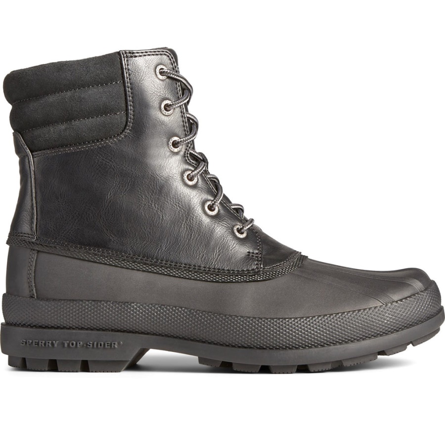 Bota De Hombre Cold Bay Sperry Negra