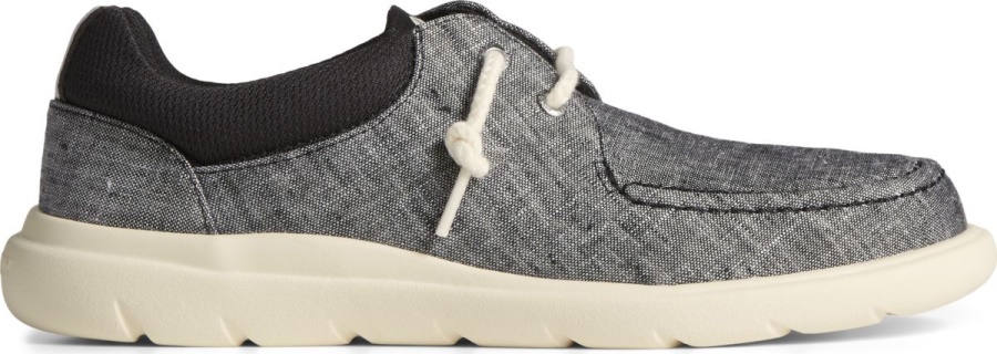 Sperry Mocasines Mocasines De Cambray Del Capitán Negro