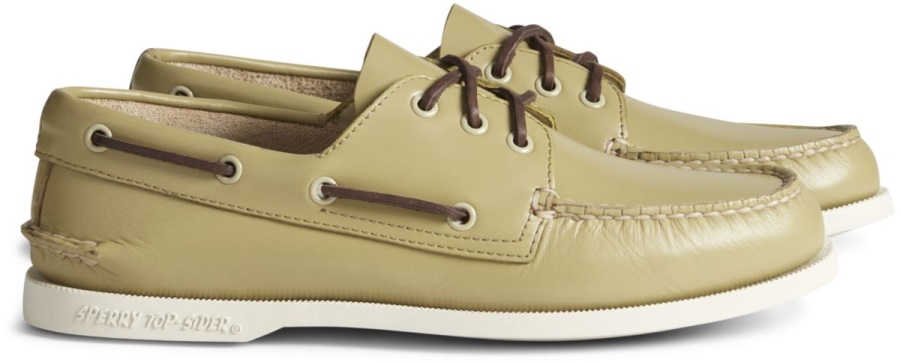 Sperry Cloud Auténtico Original Náutico De 3 Ojales Alce Ahumado