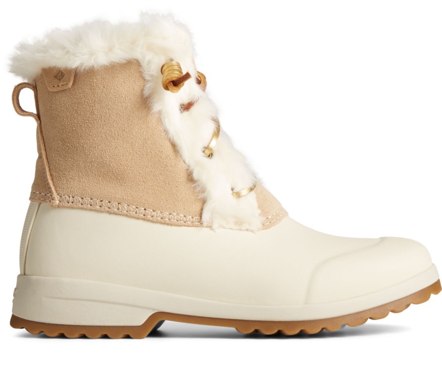 Bota De Nieve De Gamuza Sperry Repeler Marítimo Thinsulate Arena