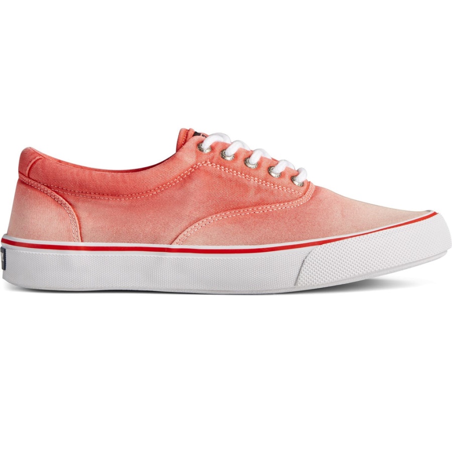 Sperry Hombres Striper Ii Cvo Ombre Lace Zapatos Rojo