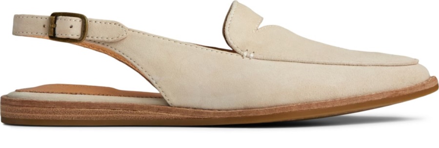 Sperry Saybrook Cuero Slingback Marfil Nubuck